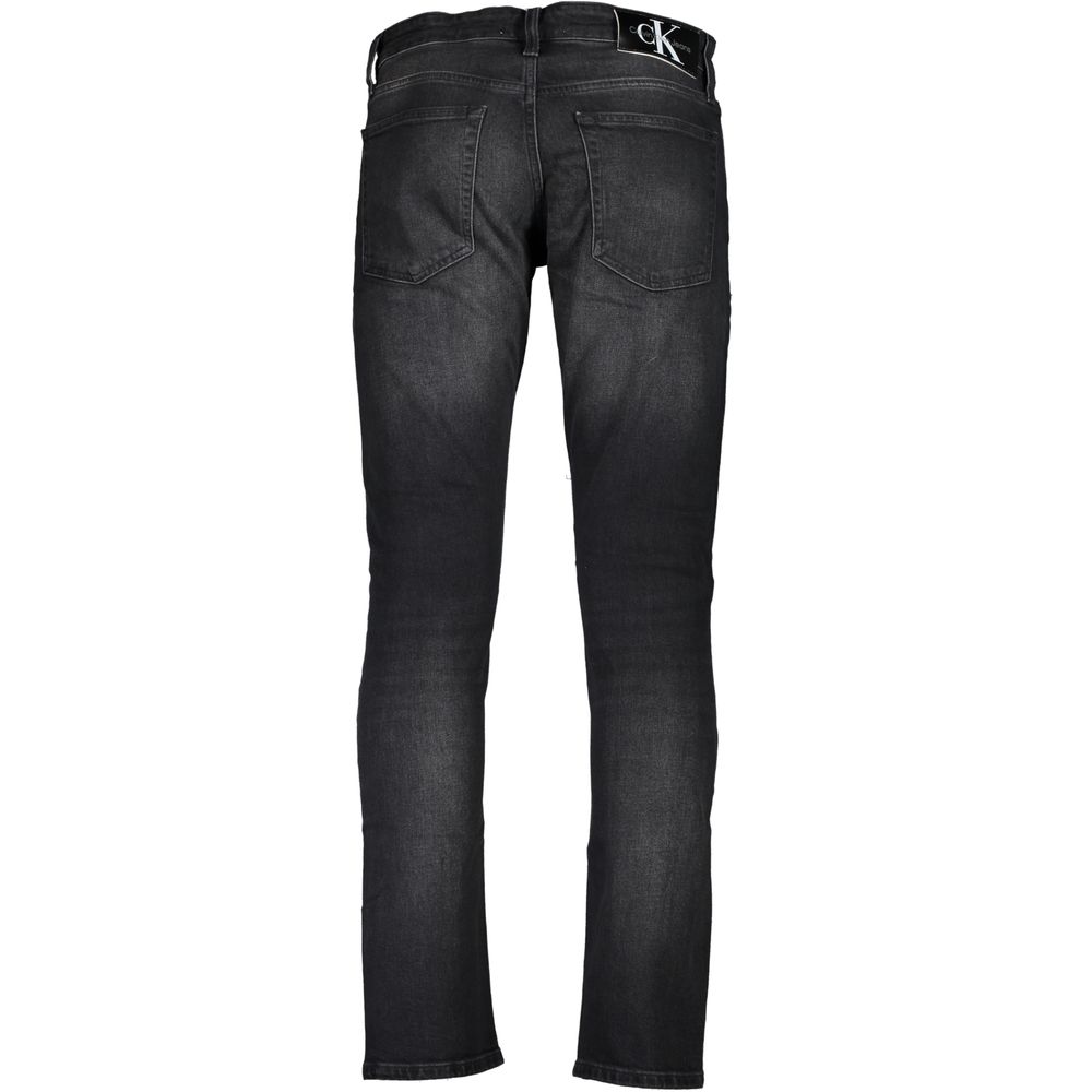 Calvin Klein Schwarz Baumwolle Männer Jeans