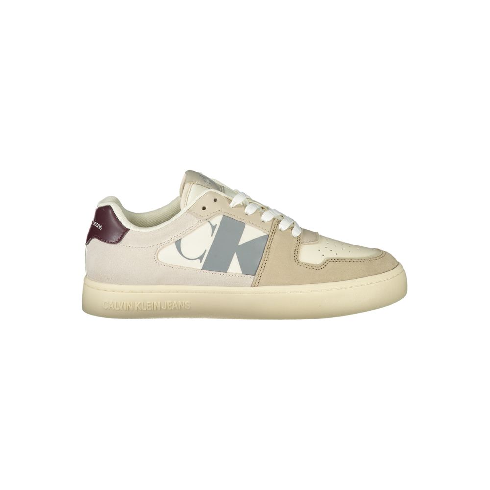 Calvin Klein Beiger Polyester-Sneaker