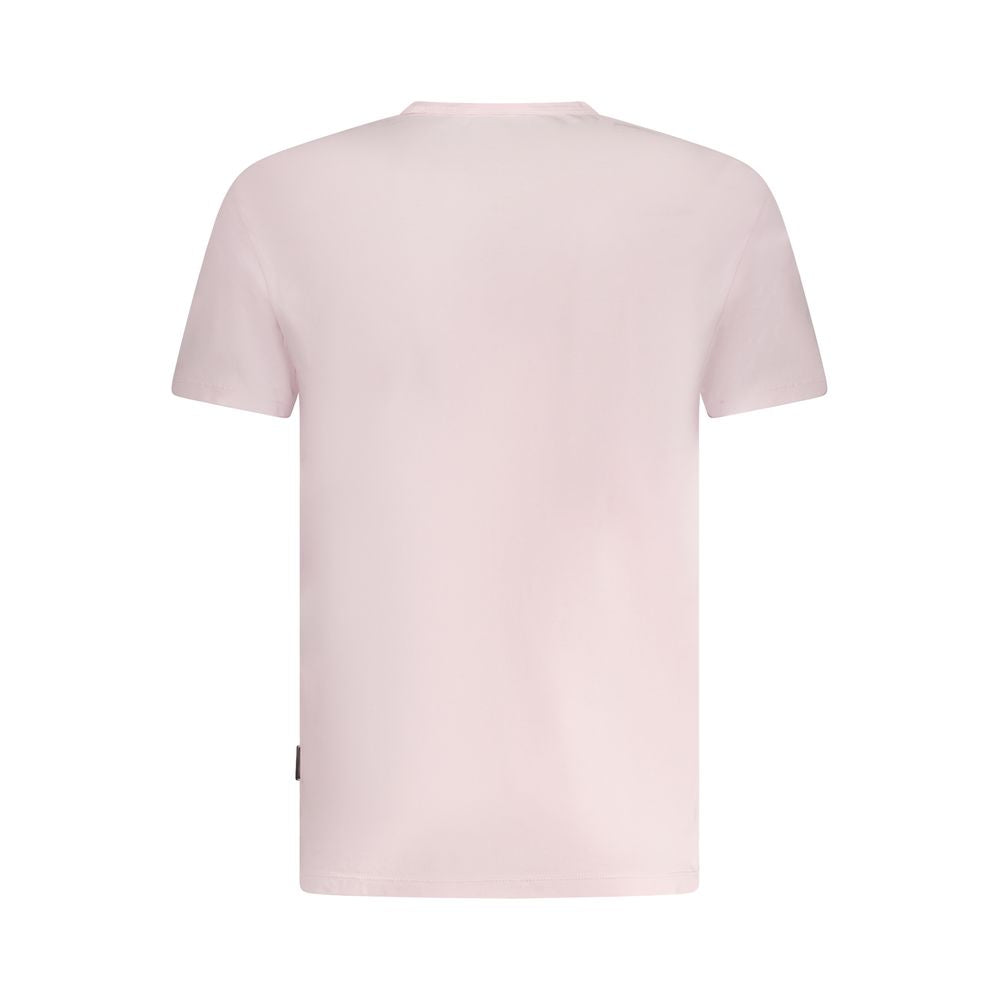 Napapijri Baumwoll-T-Shirt in Rosa