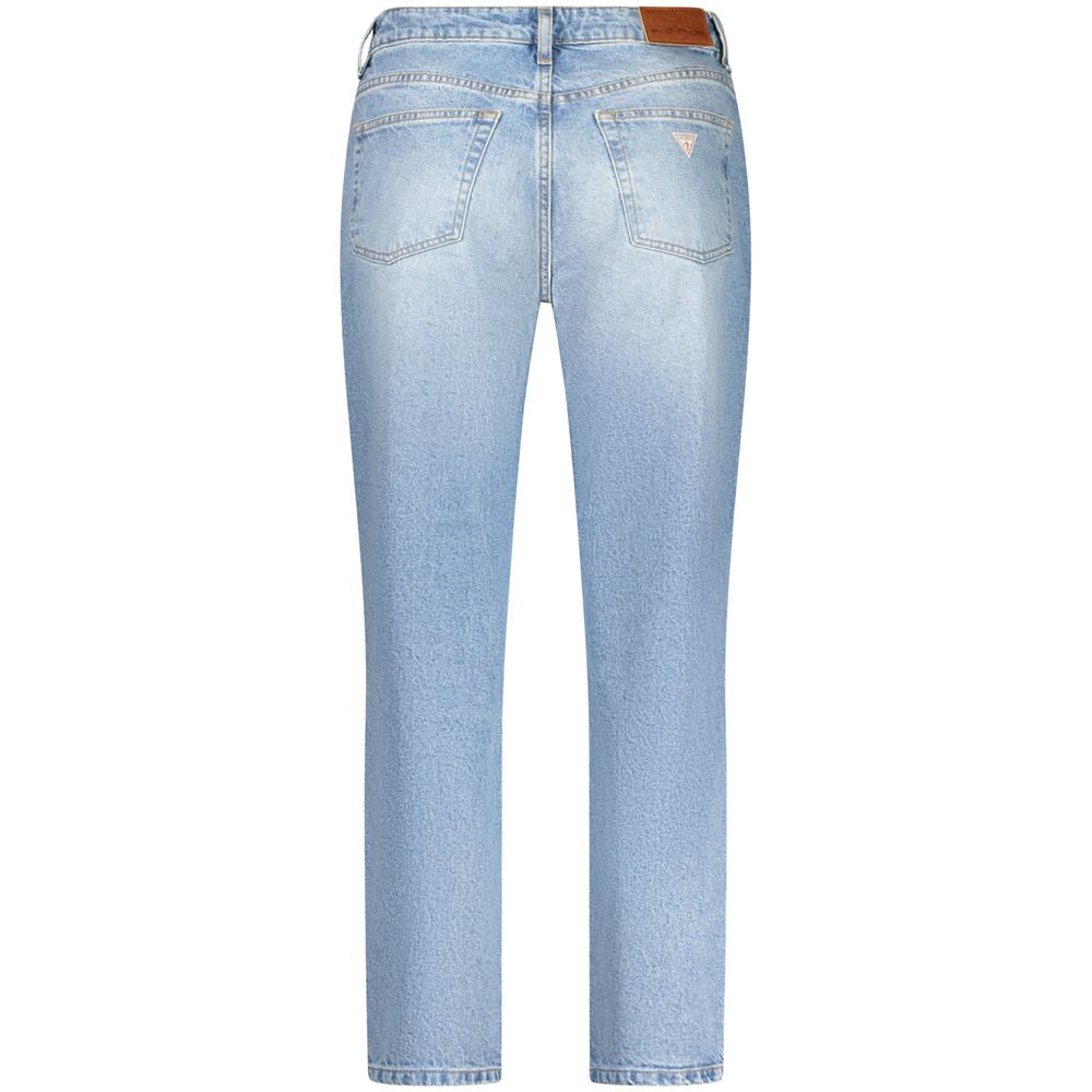 Guess Jeans Blaue Baumwoll-Jeans aus Denim