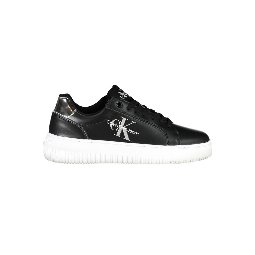 Calvin Klein Schwarzer Sneaker aus Polyester