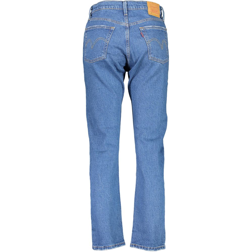 Levi's Blaue Baumwoll-Jeans für Frauen