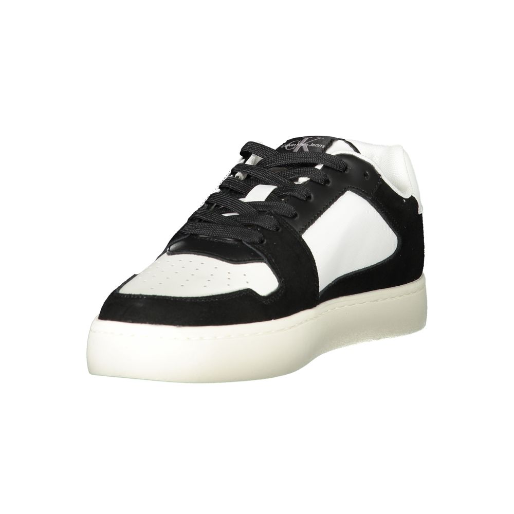 Calvin Klein Weißer Polyester-Sneaker