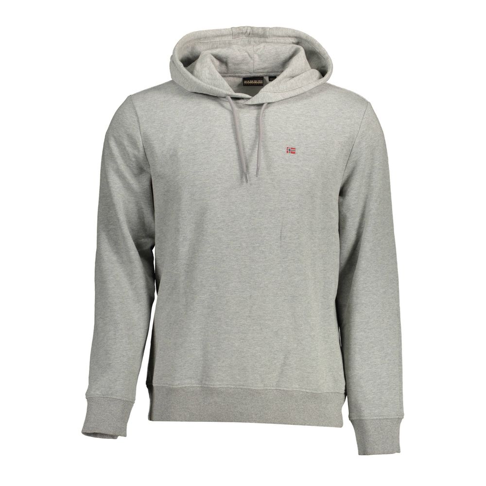 Napapijri Graues Baumwoll-Sweatshirt