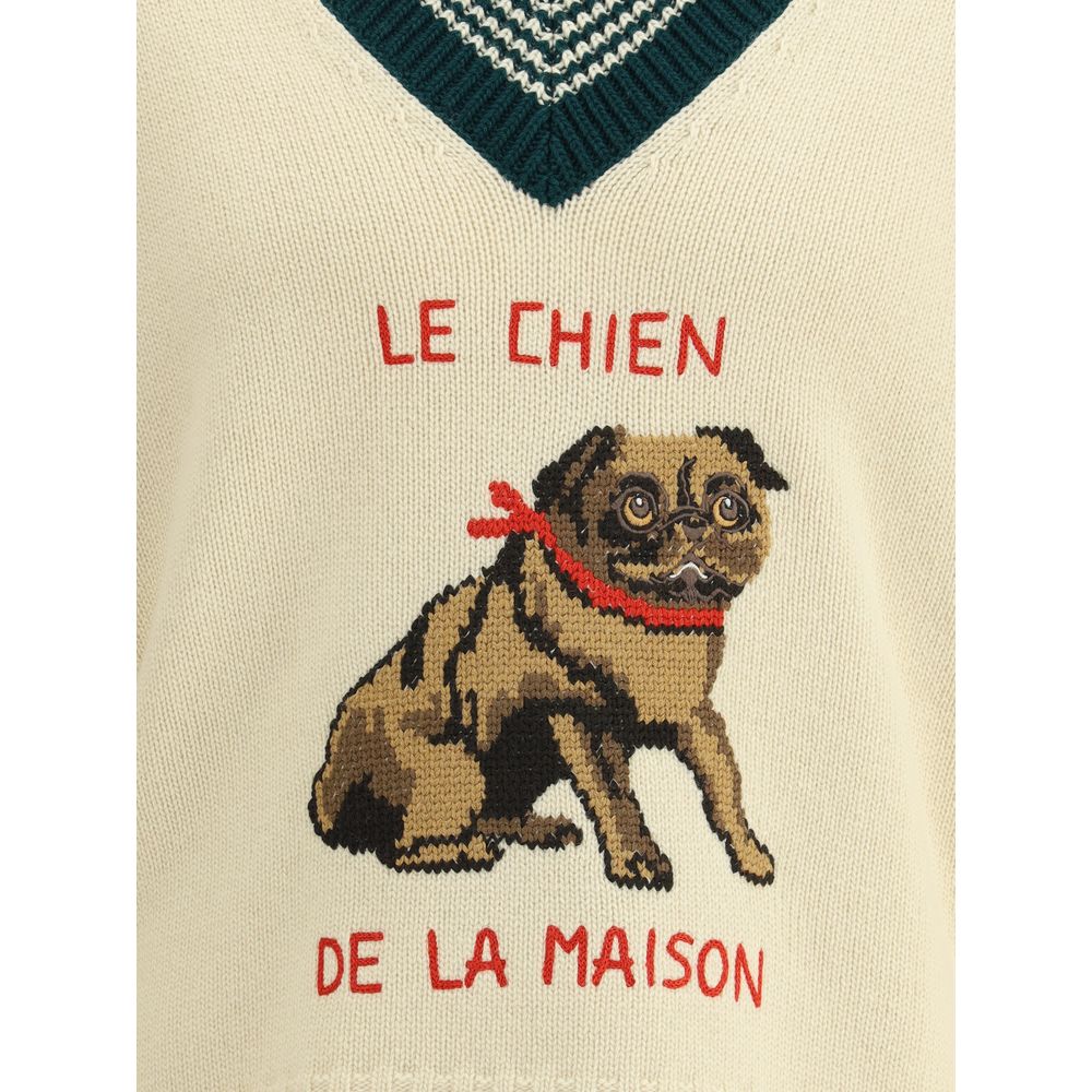 Valentino Le Chien De La Maison wool sweater
