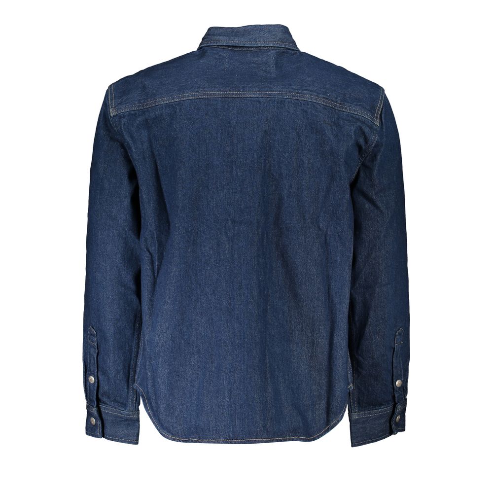 Calvin Klein Blaue Baumwolle Männer Jacke