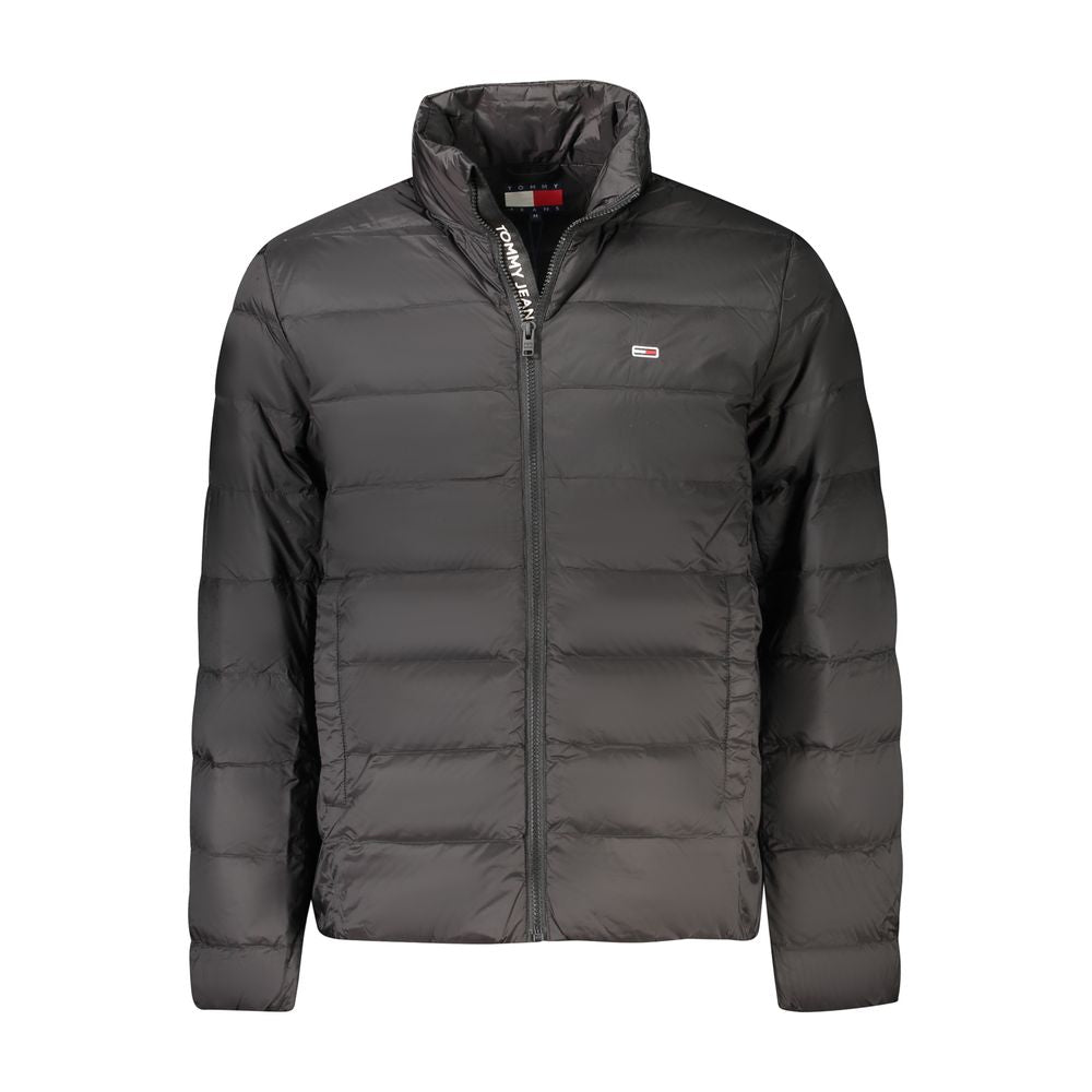Tommy Hilfiger Schwarze Polyamid-Jacken & Mantel