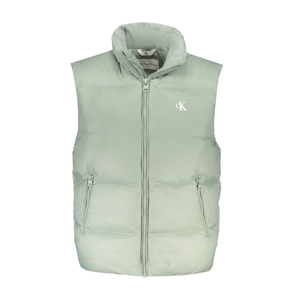Calvin Klein Grüne Polyamid-Herrenjacke