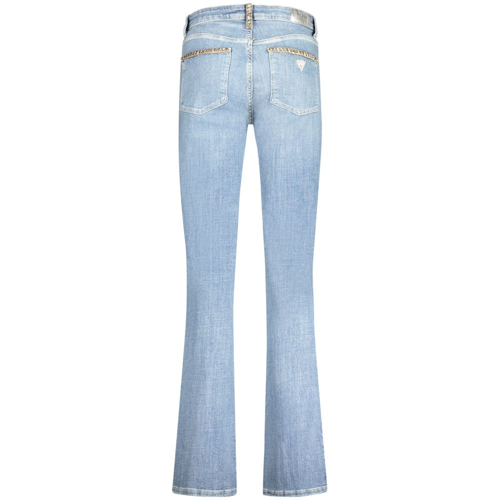 Guess Jeans Blaue Baumwolljeans aus Denim