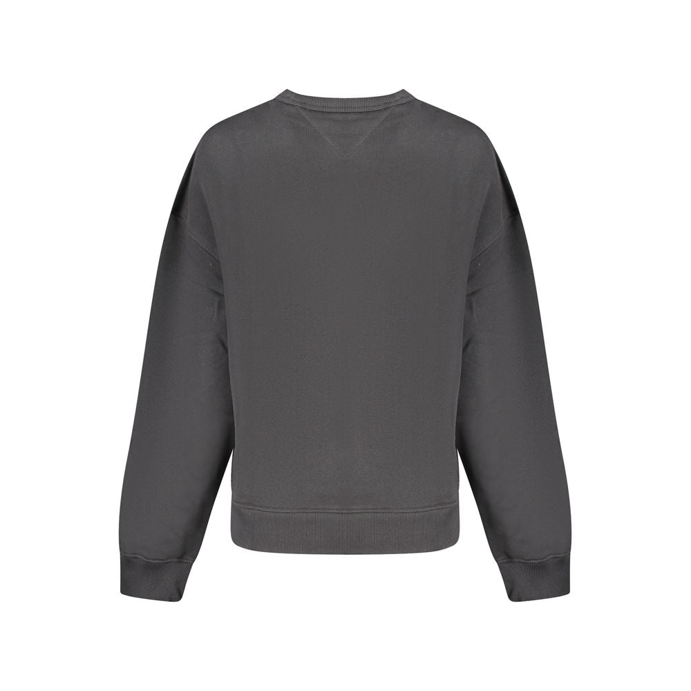 Tommy Hilfiger Baumwoll-Sweatshirt in Schwarz