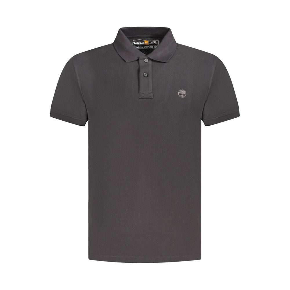 Timberland Schwarzes Baumwoll-Poloshirt