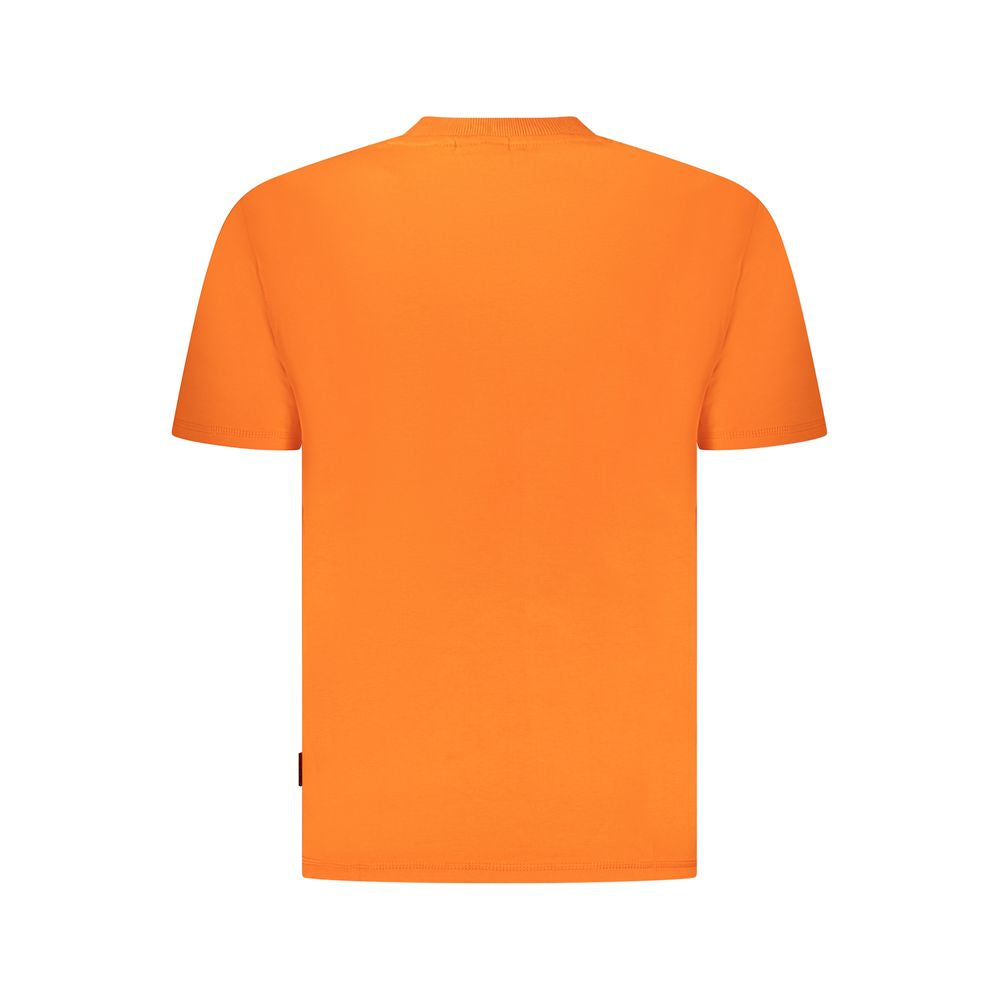 Napapijri Baumwoll-T-Shirt in Orange