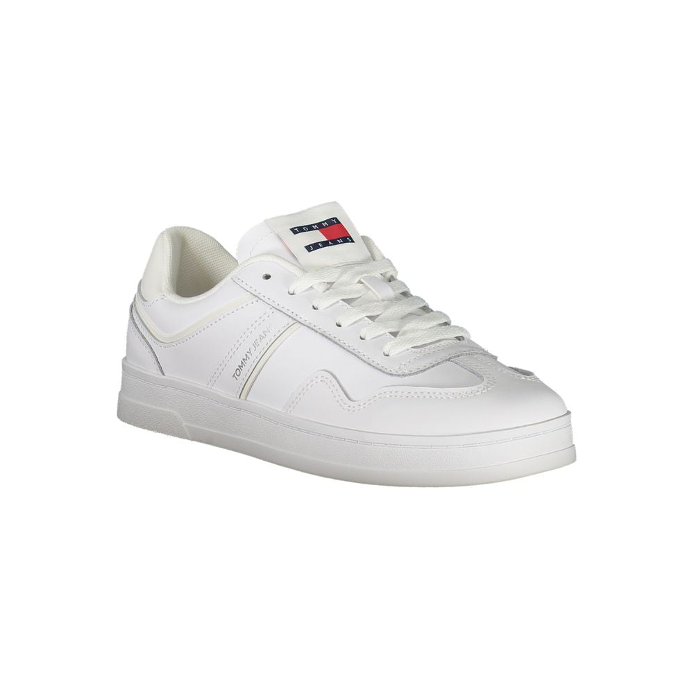 Tommy Hilfiger Weißer Polyester-Sneaker