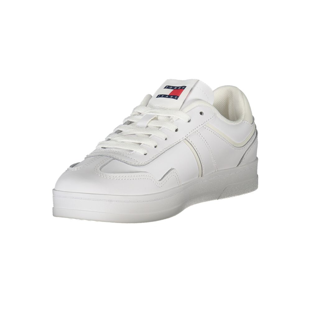Tommy Hilfiger Weißer Polyester-Sneaker
