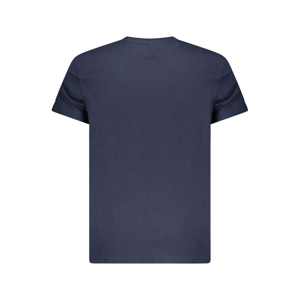 Tommy Hilfiger Baumwoll-T-Shirt in Blau