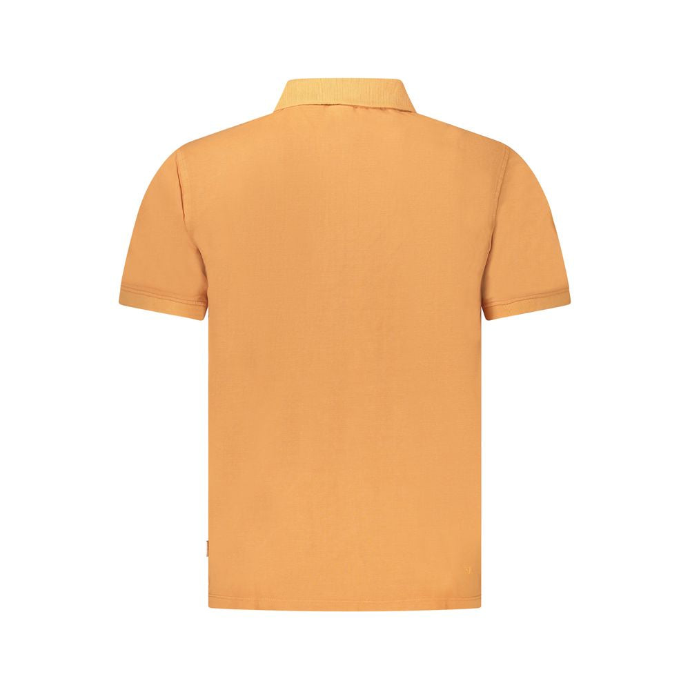 Pepe Jeans Baumwoll-Poloshirt in Orange