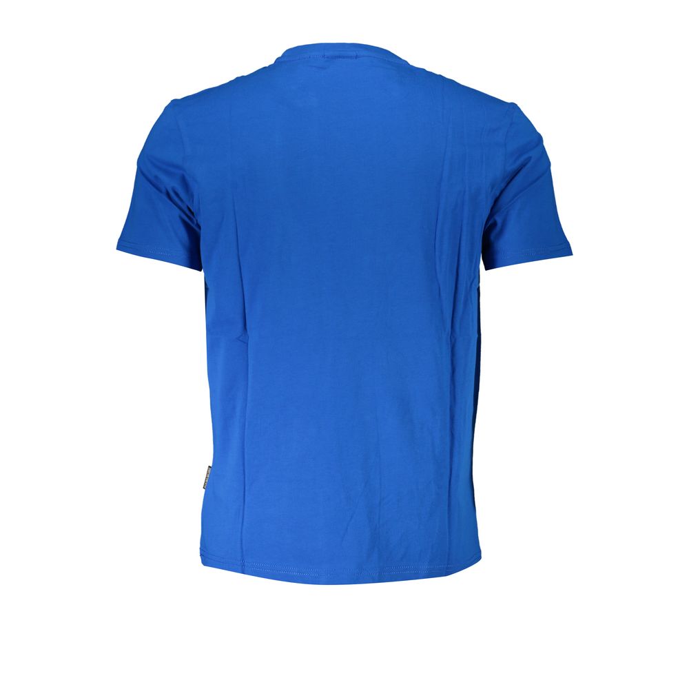 Napapijri T-Shirt aus blauer Baumwolle