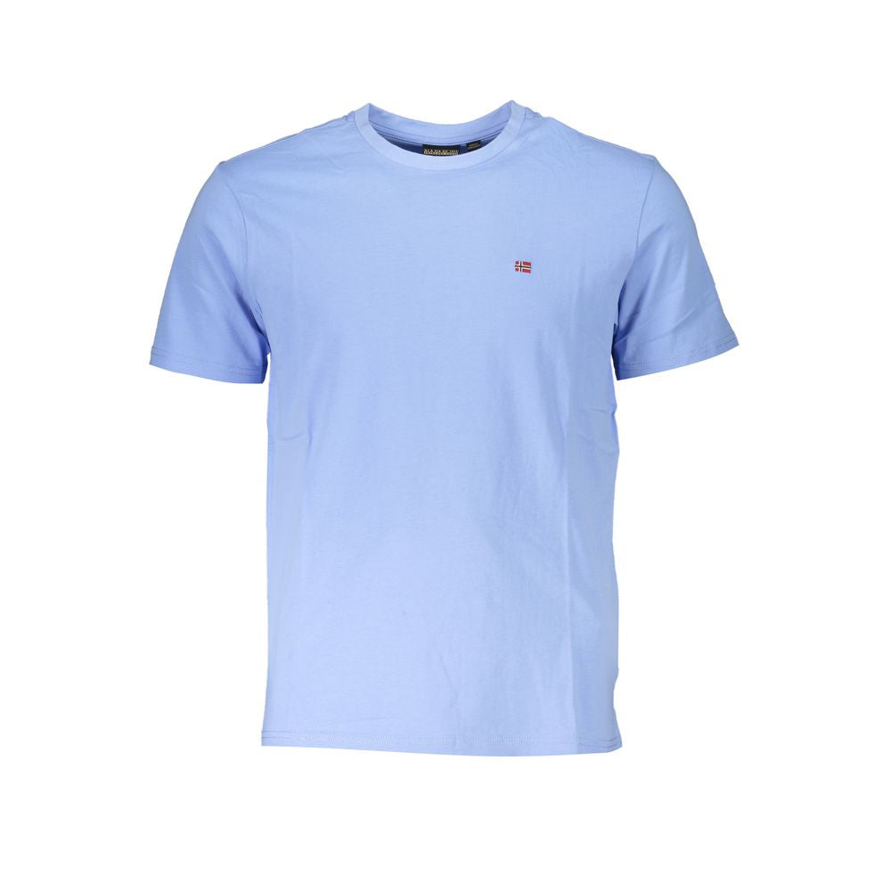 Napapijri T-Shirt aus blauer Baumwolle
