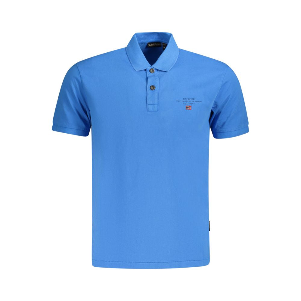 Napapijri Baumwoll-Poloshirt in Blau