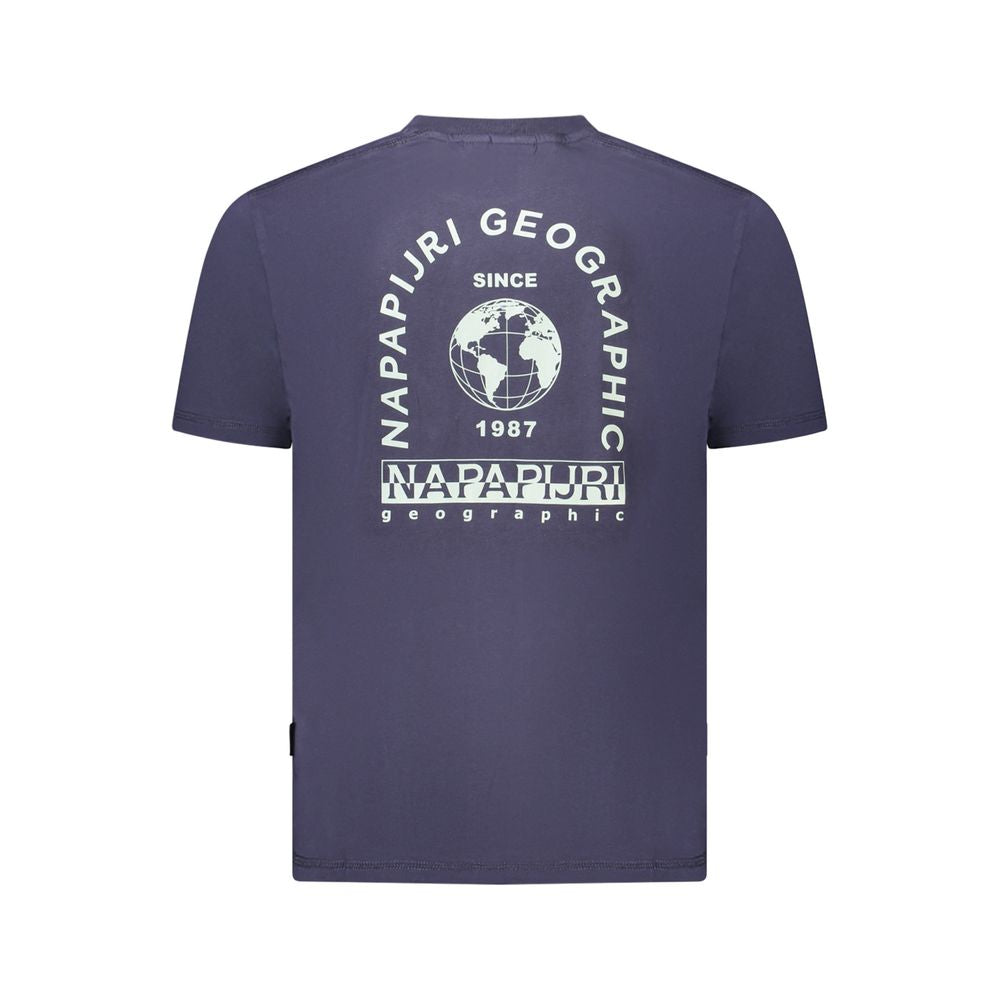 Napapijri Baumwoll-T-Shirt in Blau