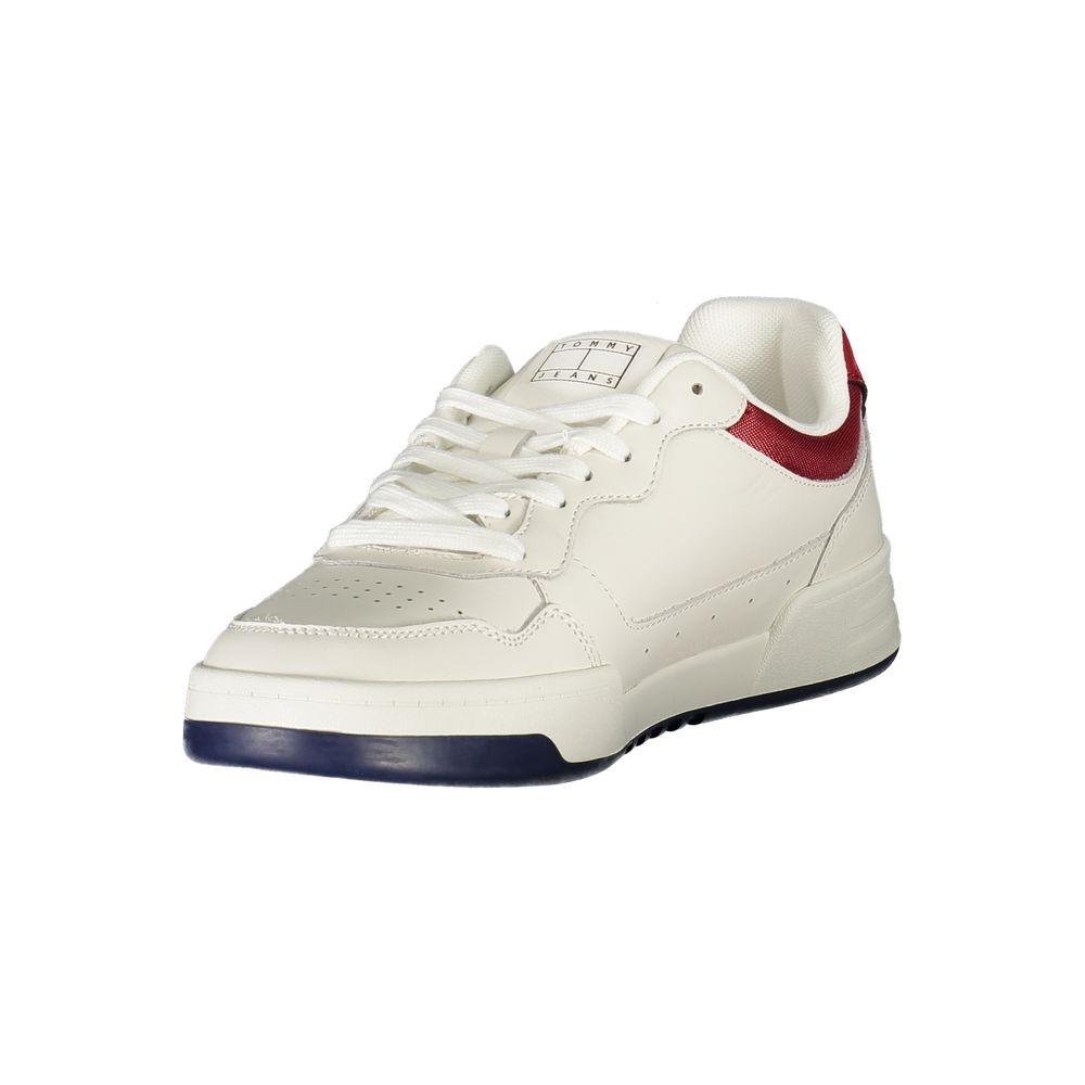 Tommy Hilfiger Weißer Polyester-Sneaker
