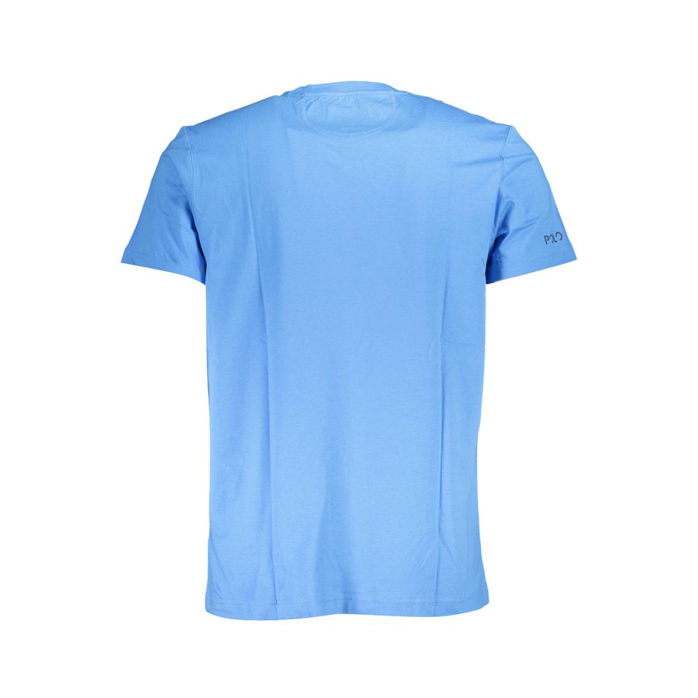 La Martina Baumwoll-T-Shirt in Blau