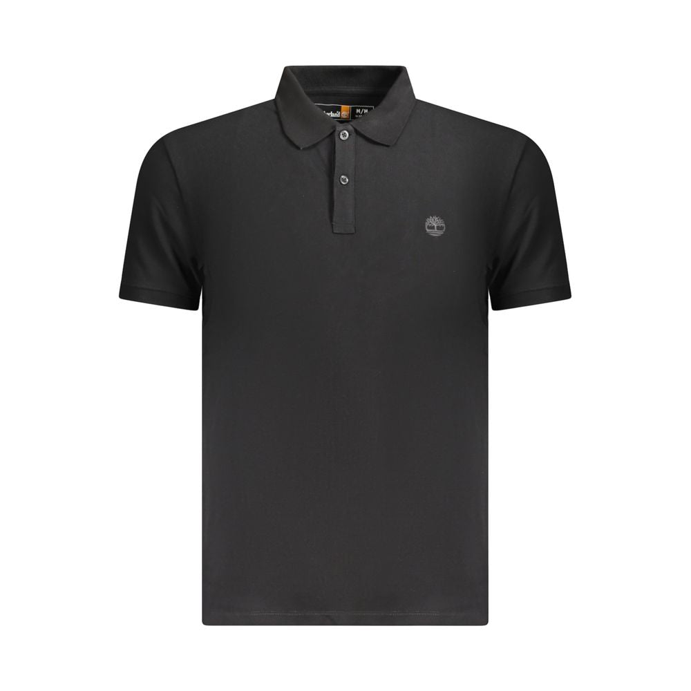 Timberland Baumwoll-Poloshirt in Schwarz
