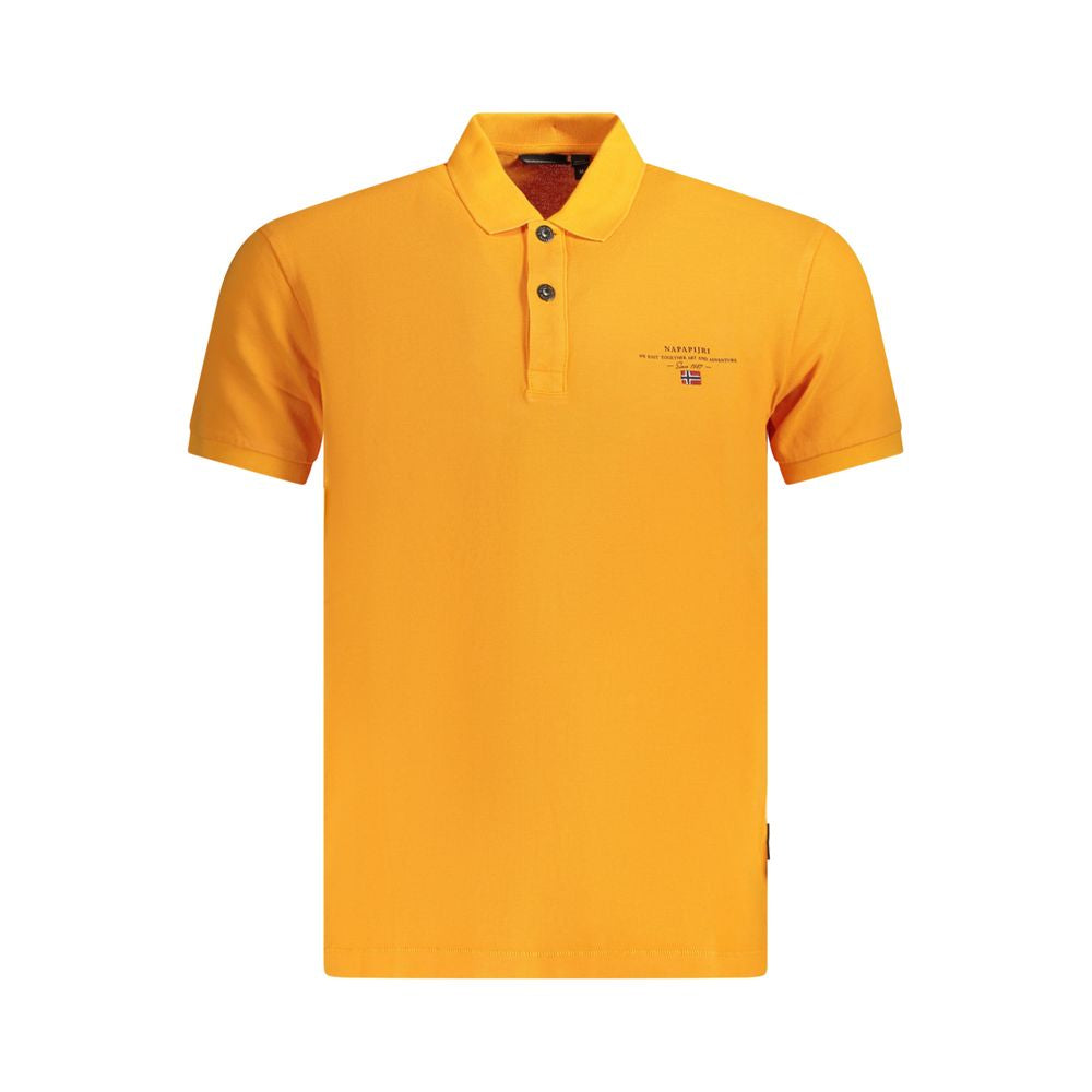 Napapijri Baumwoll-Poloshirt in Orange
