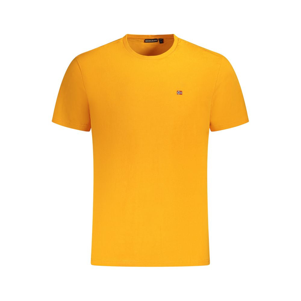 Napapijri Baumwoll-T-Shirt in Orange