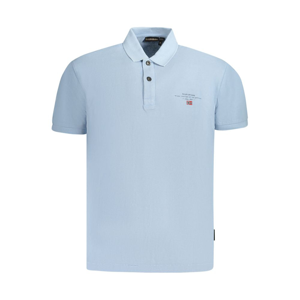 Napapijri Baumwoll-Poloshirt in Blau