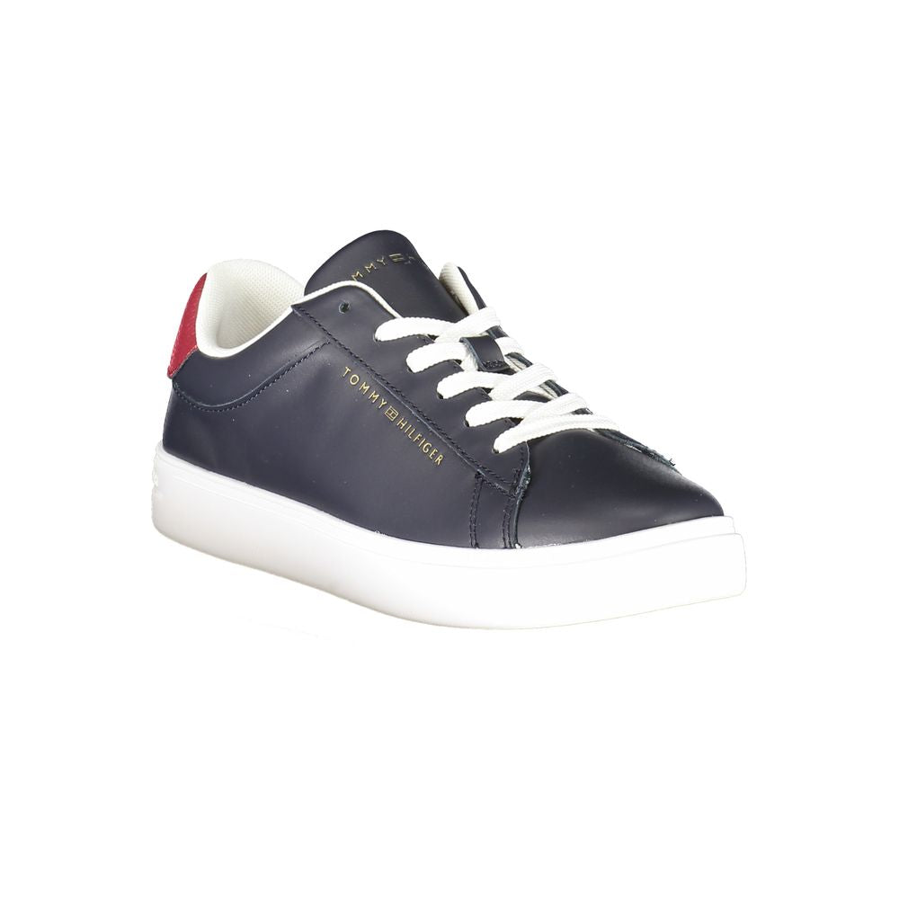 Tommy Hilfiger Blauer Polyester-Sneaker