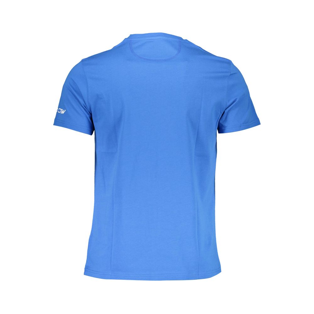 La Martina Baumwoll-T-Shirt in Blau