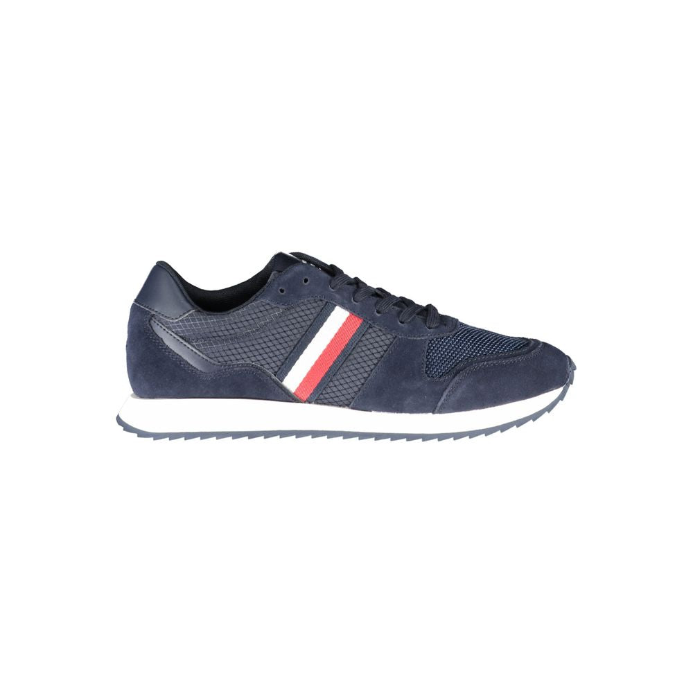 Tommy Hilfiger Blauer Polyester-Sneaker