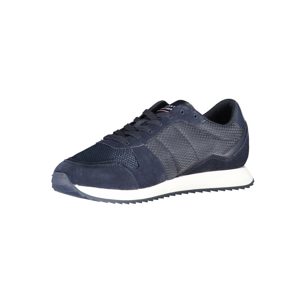 Tommy Hilfiger Blauer Polyester-Sneaker