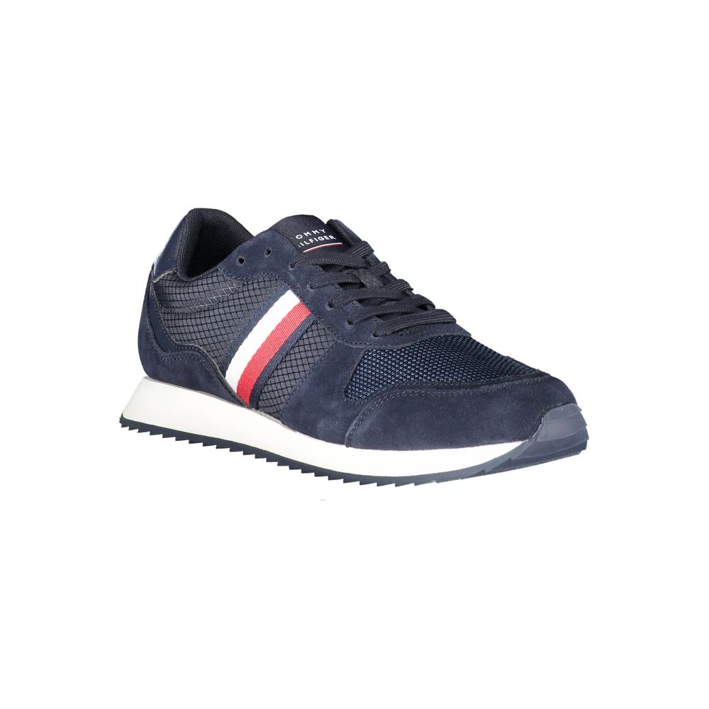 Tommy Hilfiger Blauer Polyester-Sneaker
