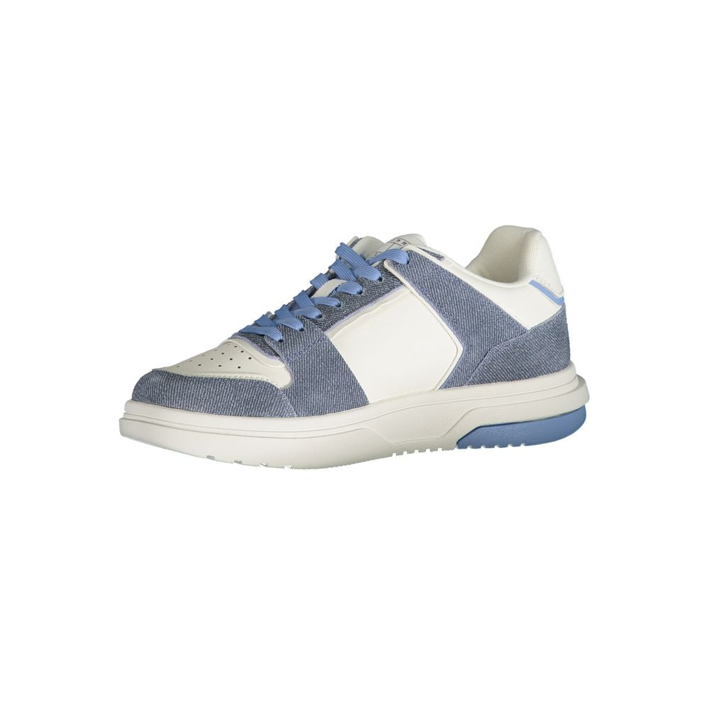 Tommy Hilfiger Hellblaue Leder Damen Sneaker