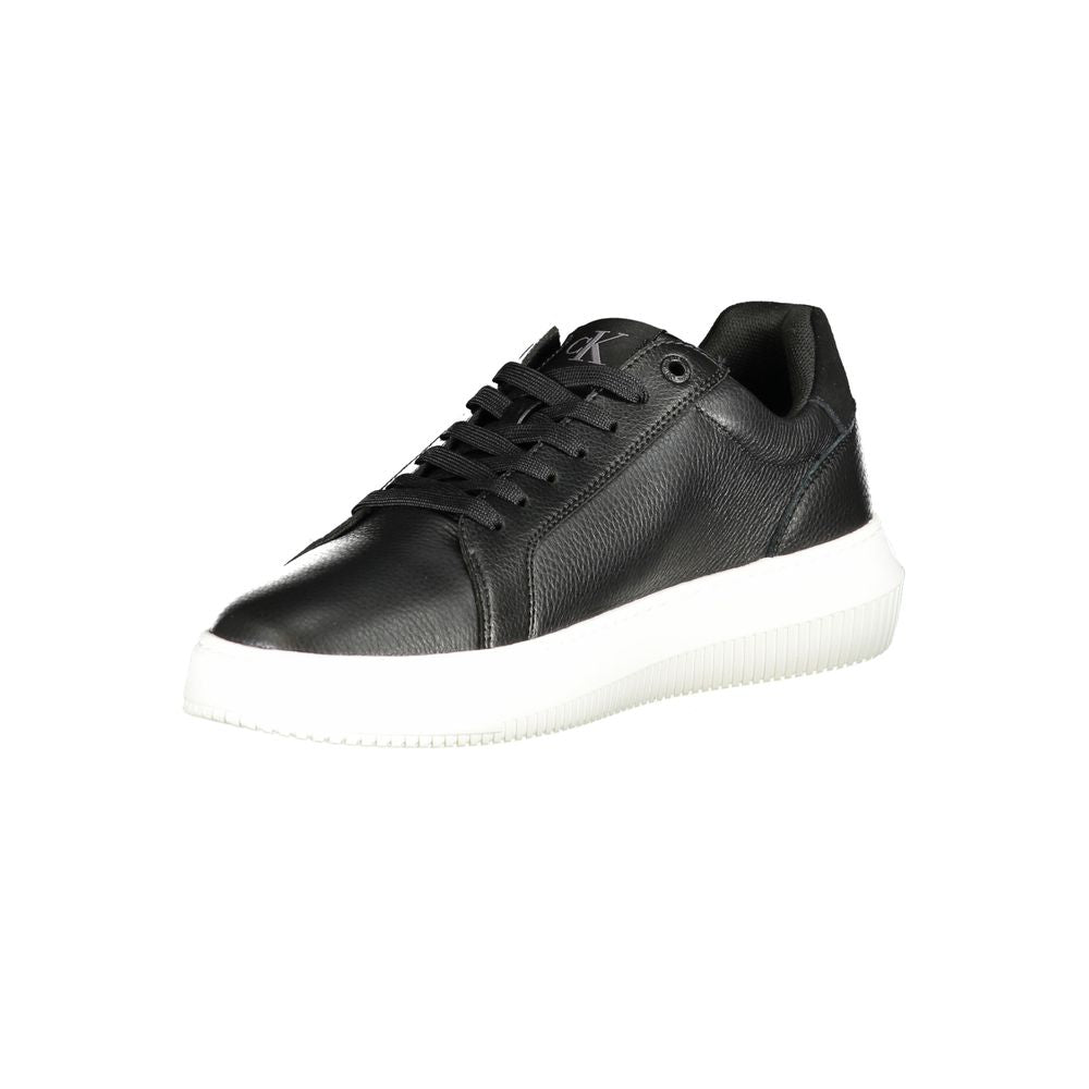 Calvin Klein Schwarzer Polyester-Sneaker