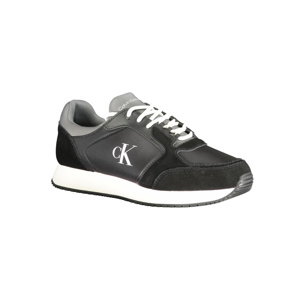 Calvin Klein Schwarzer Polyester-Sneaker