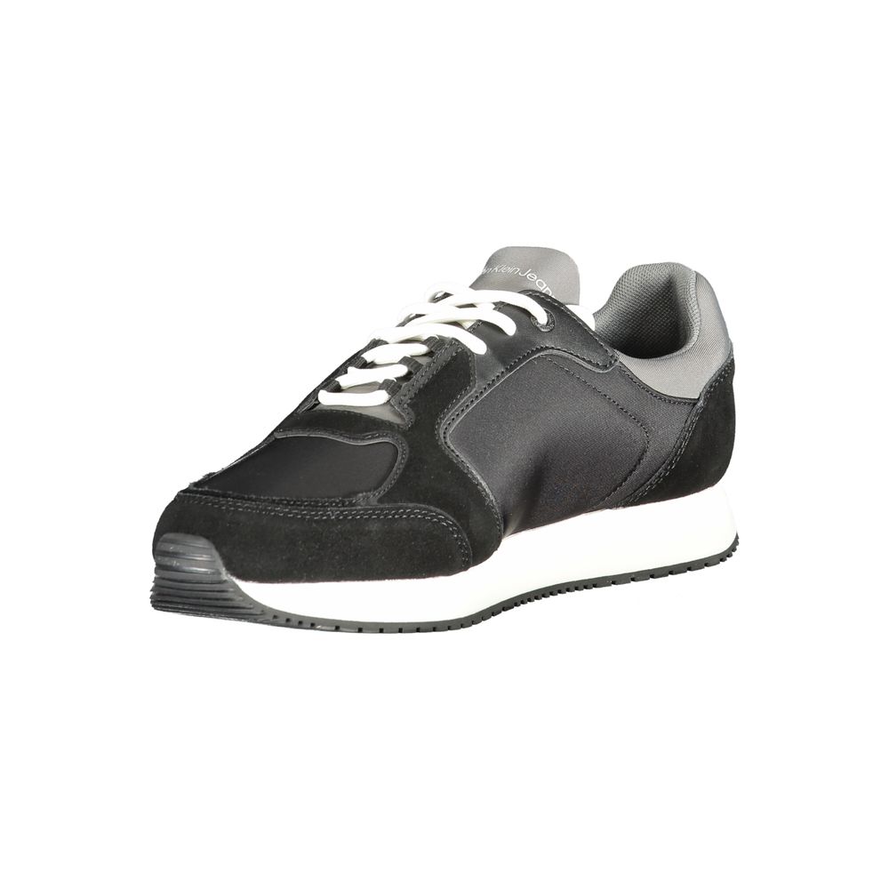 Calvin Klein Schwarzer Polyester-Sneaker