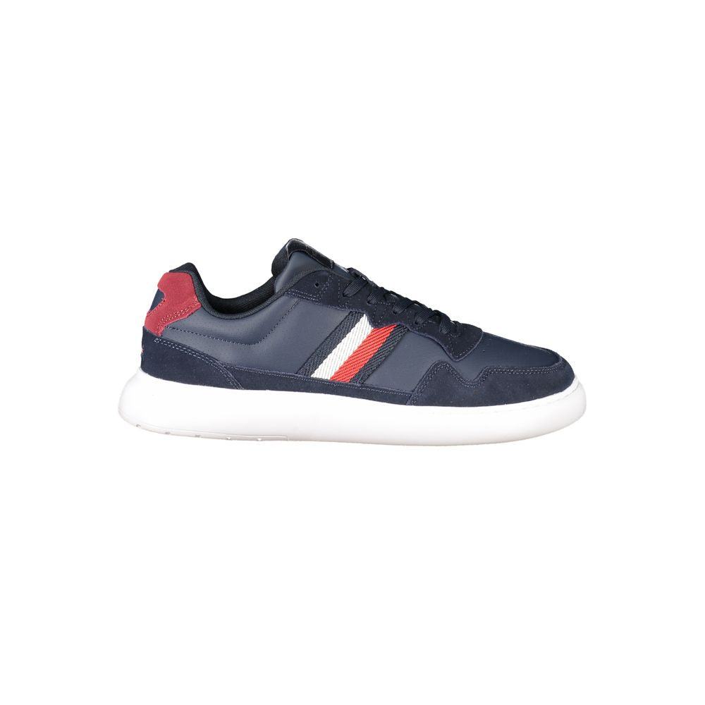 Tommy Hilfiger Blauer Polyester-Sneaker