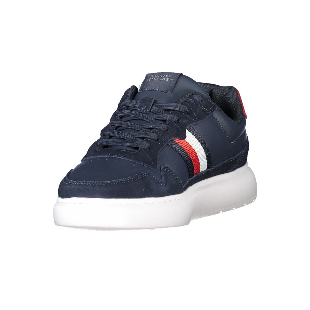 Tommy Hilfiger Blauer Polyester-Sneaker