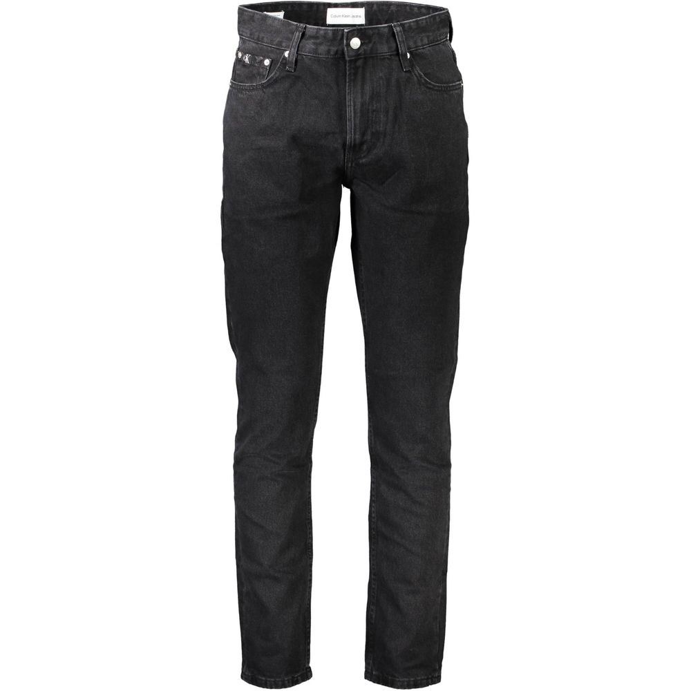 Calvin Klein Schwarz Baumwolle Männer Jeans