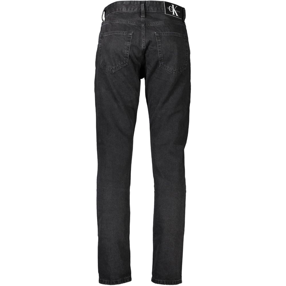 Calvin Klein Schwarz Baumwolle Männer Jeans