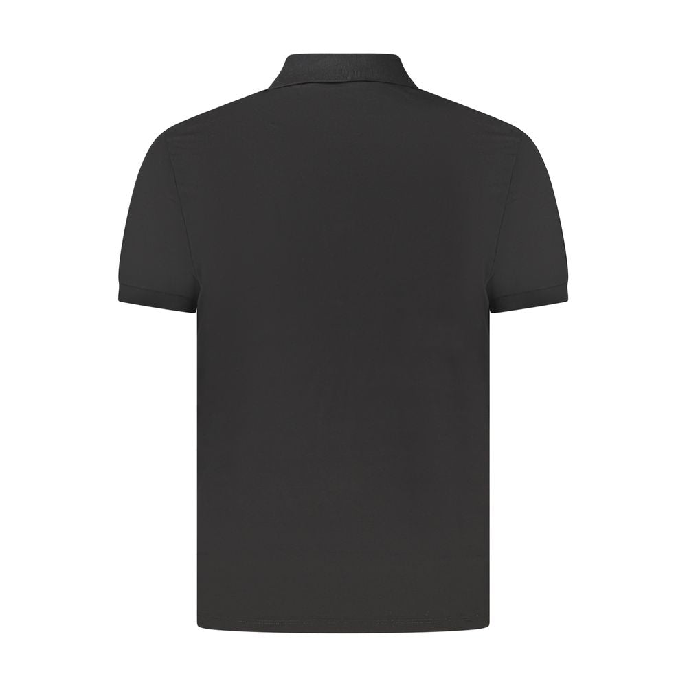 Polo en coton noir Calvin Klein