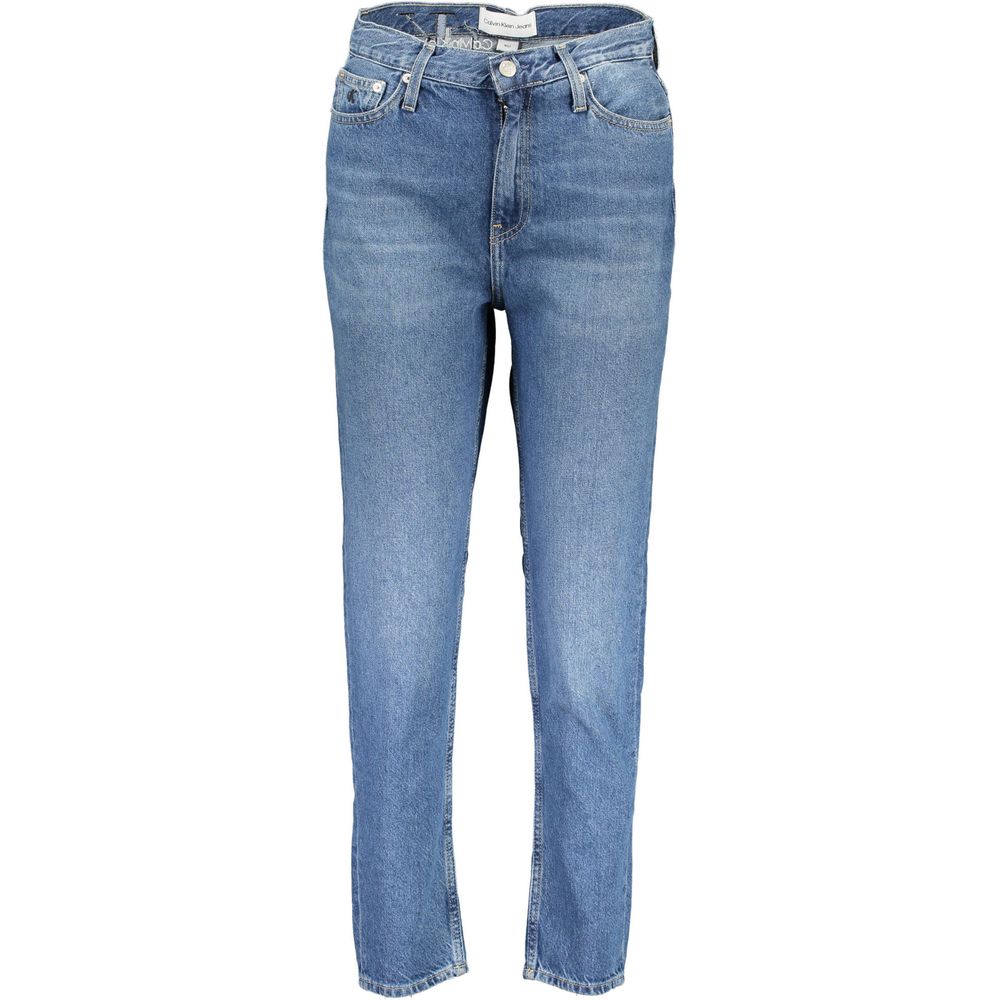 Calvin Klein Blaue Baumwoll-Jeans aus Denim
