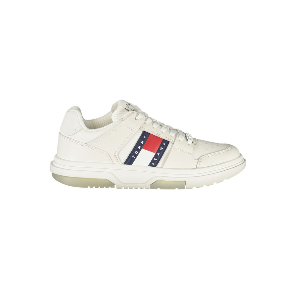 Tommy Hilfiger Weißer Polyester-Sneaker