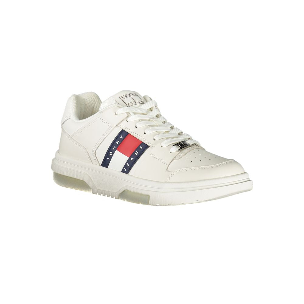 Tommy Hilfiger Weißer Polyester-Sneaker