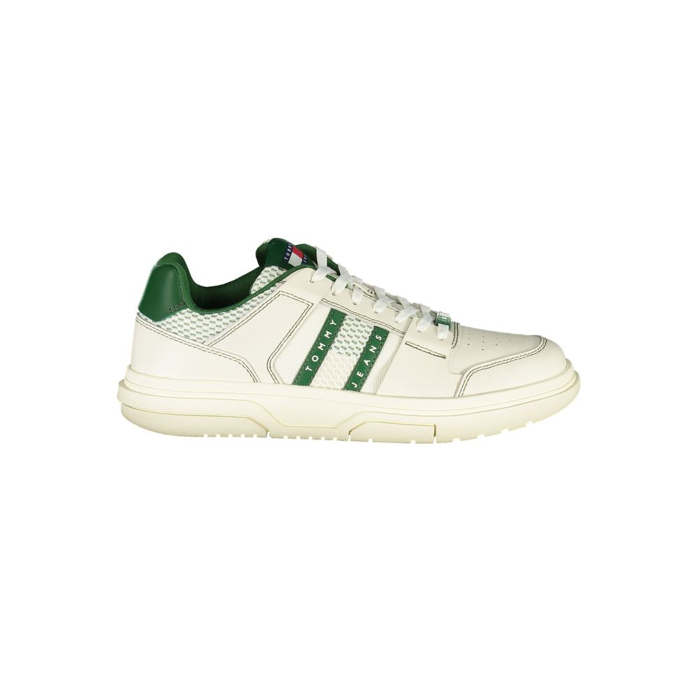Tommy Hilfiger Grüner Polyester-Sneaker