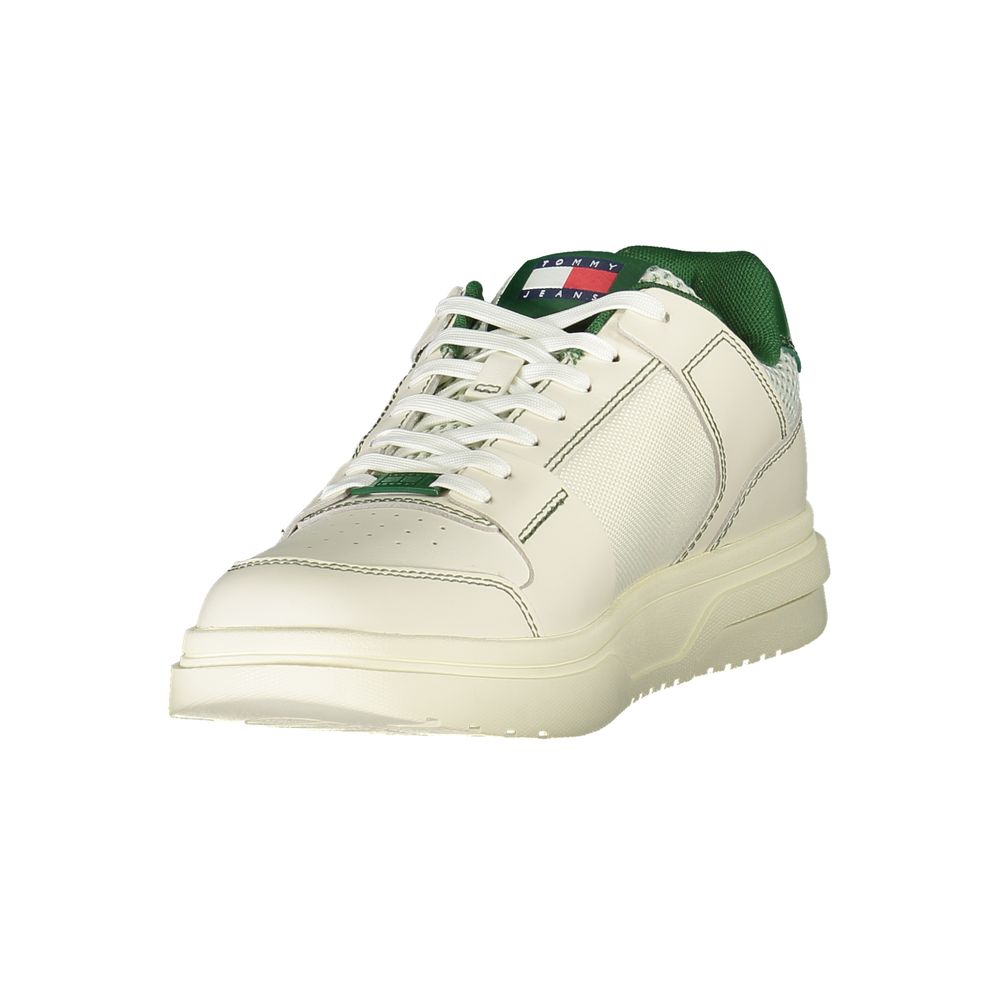 Tommy Hilfiger Grüner Polyester-Sneaker