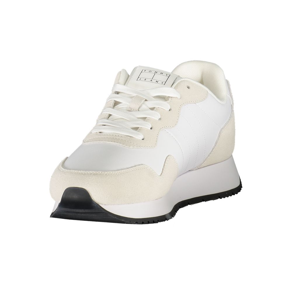 Tommy Hilfiger Weißer Polyester-Sneaker